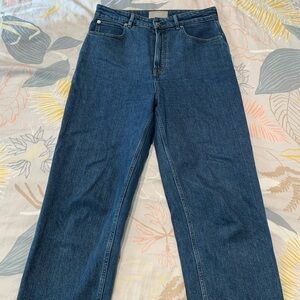 Everlane High Rise Indigo Jeans